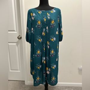Modcloth floral print shift dress
